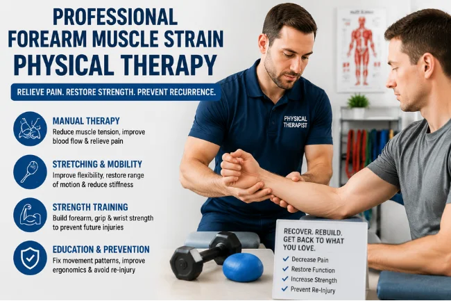 Forearm Muscle Strain Physical Therapy