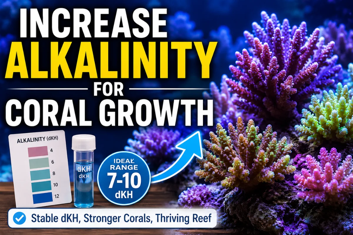 Increase Alkalinity For Coral Growth