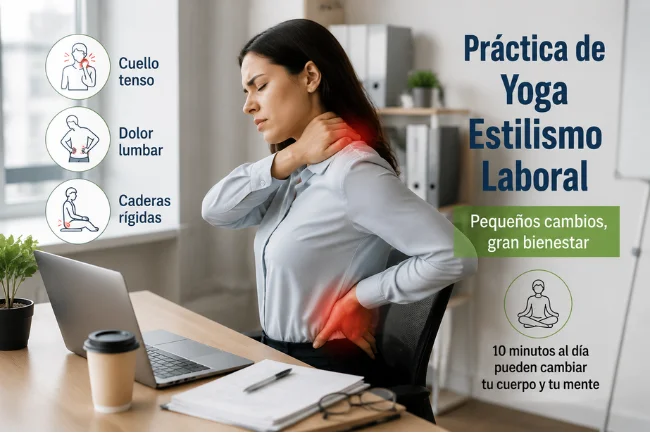 Práctica de Yoga Estilismo Laboral
