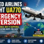 United Airlines Flight UA770 Emergency Diversion