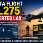 Delta Flight DL275 Diverted LAX