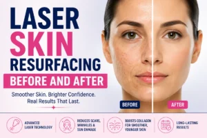 Laser Skin Resurfacing Before and After