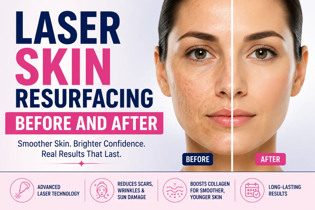 Laser Skin Resurfacing Before and After