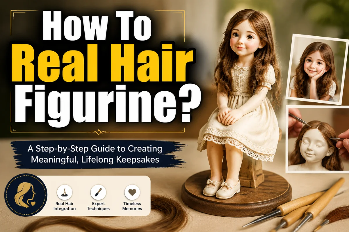 How To Real Hair Figurine