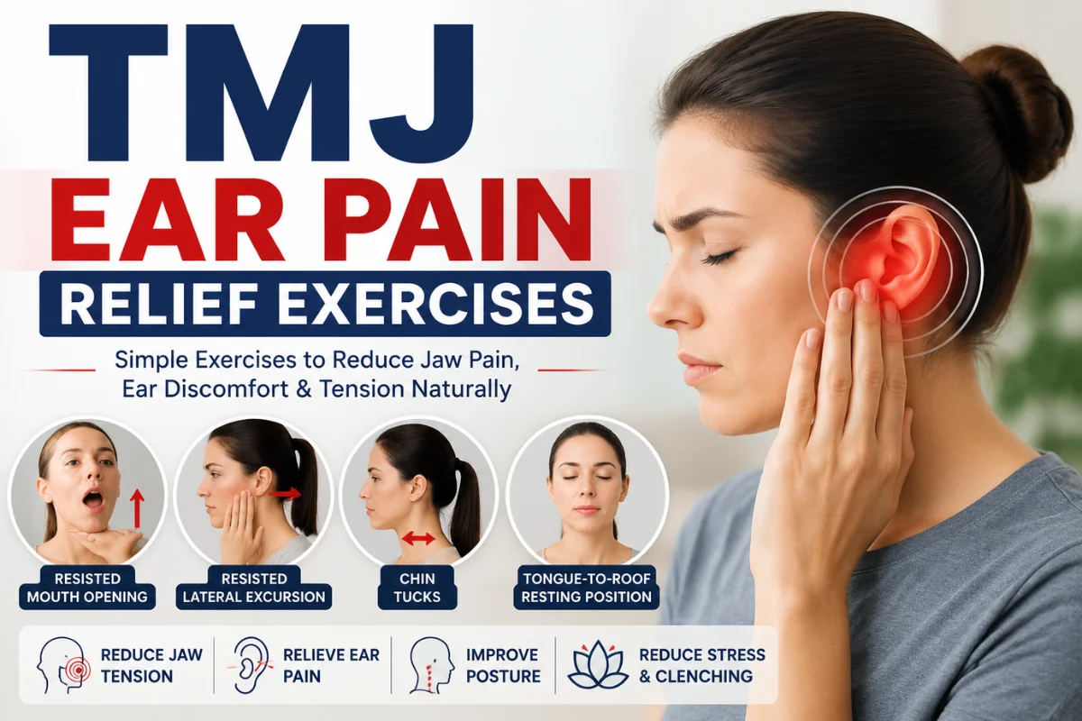 TMJ Ear Pain Relief Exercises