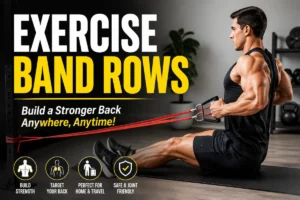 Exercise Band Rows