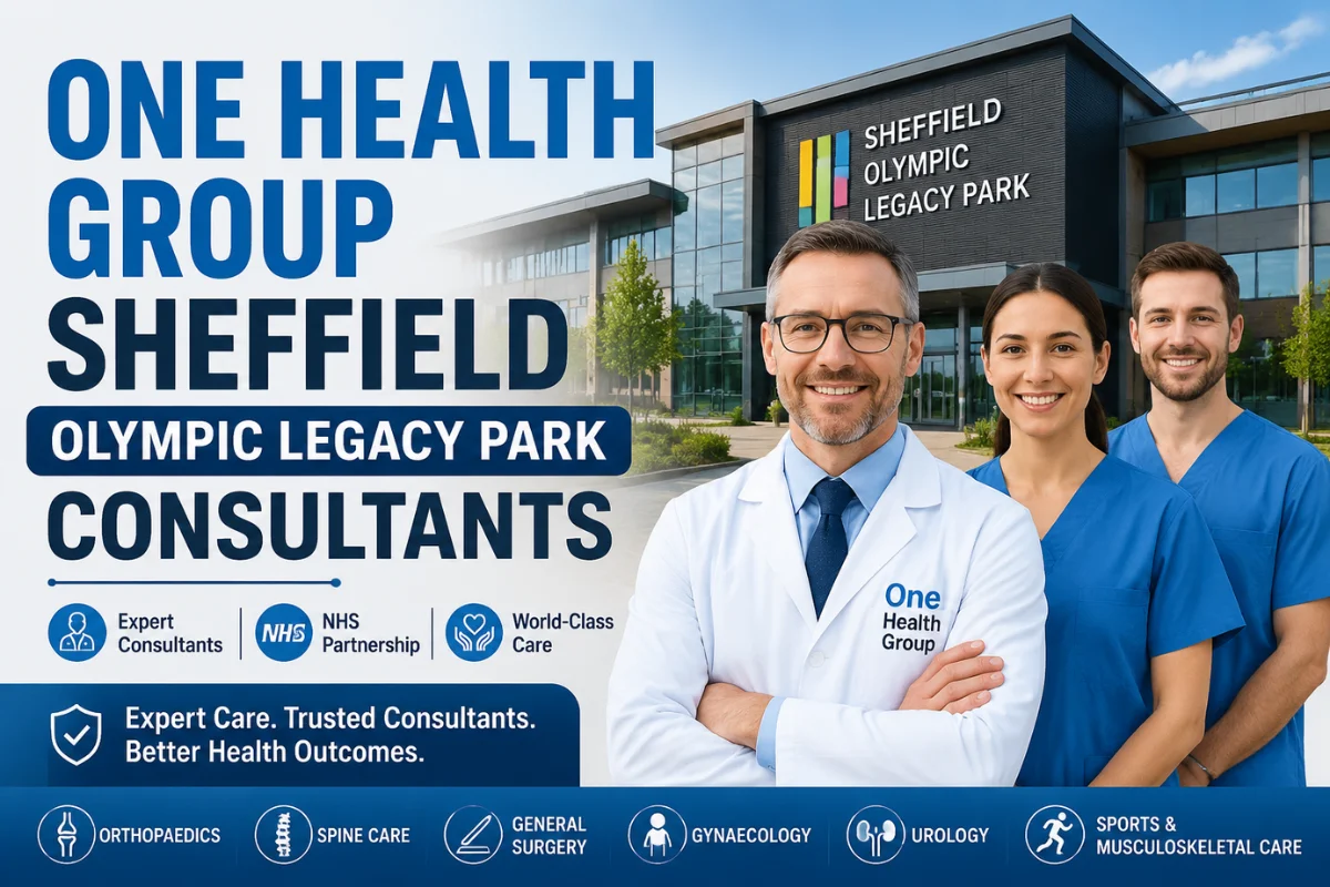 One Health Group Sheffield Olympic Legacy Park Consultants
