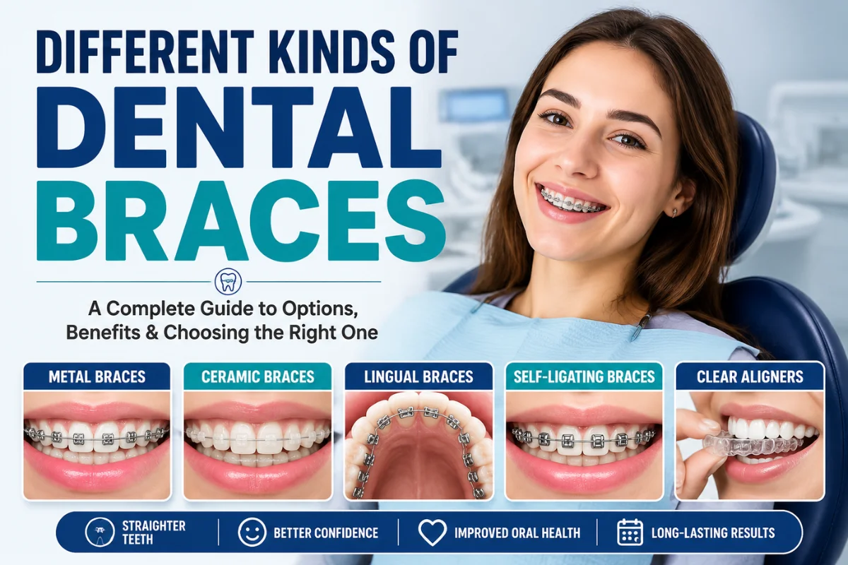 Different Kinds of Dental Braces
