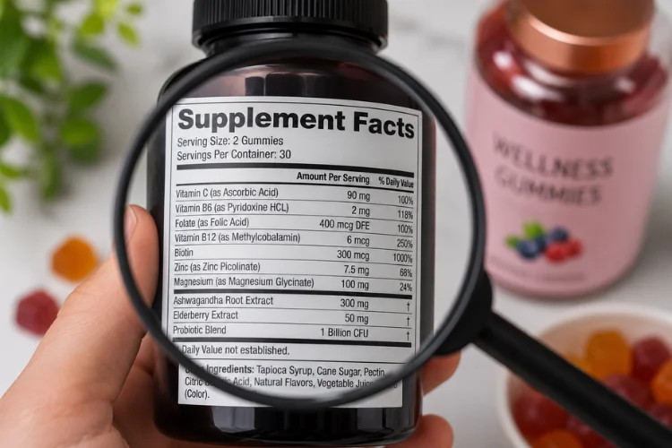 Supplement Facts Label Check
