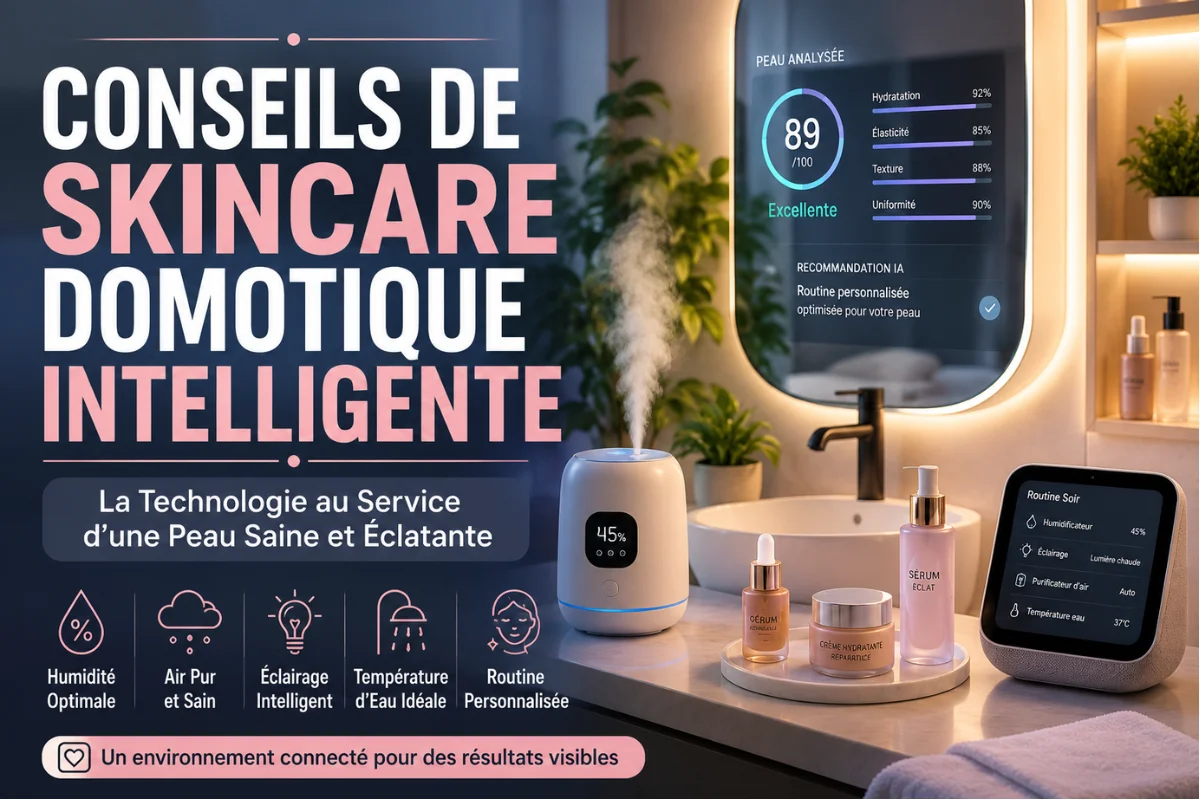 Conseils de Skincare Domotique Intelligente