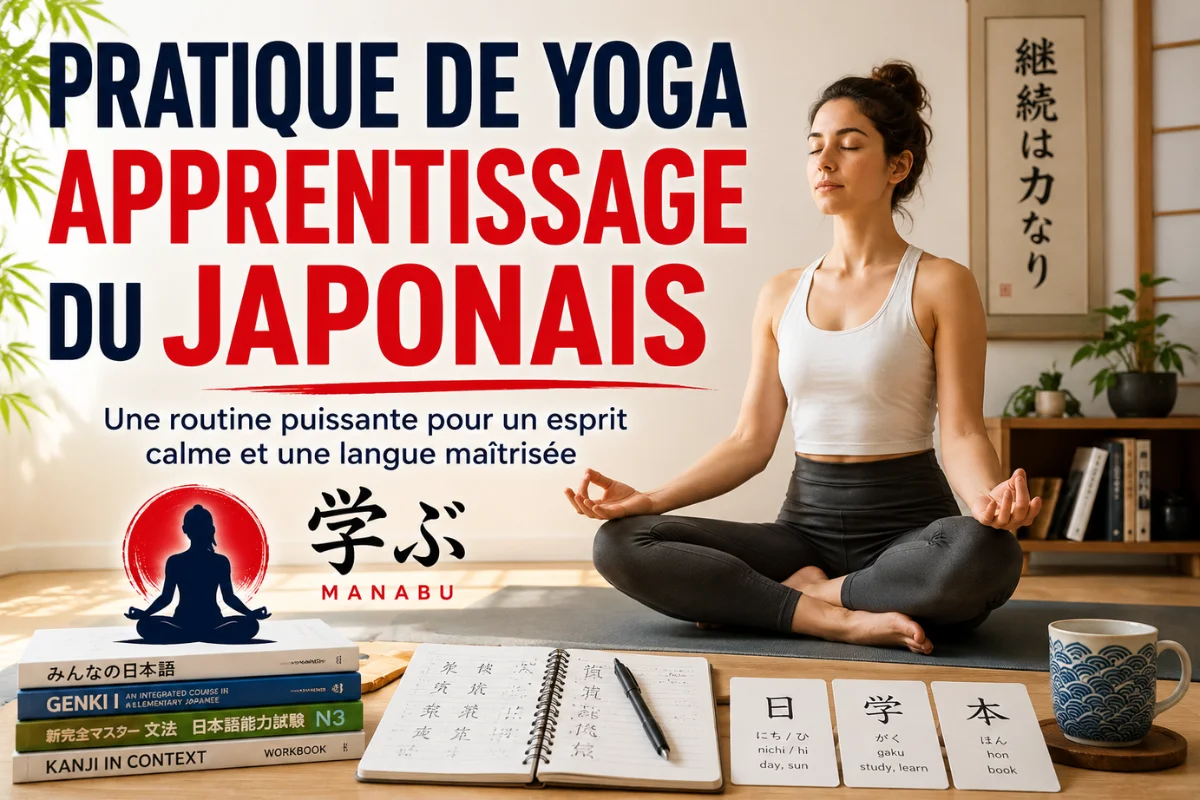 Pratique de Yoga Apprentissage du Japonais