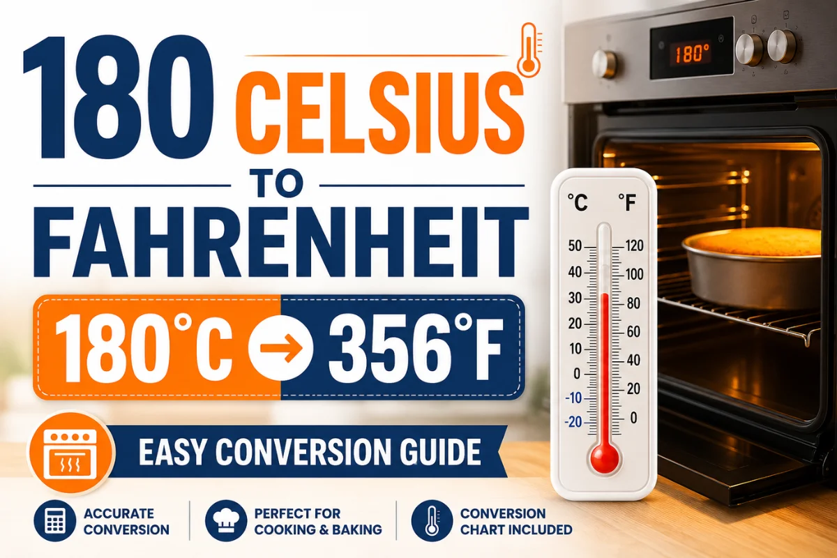 180 Celsius to Fahrenheit