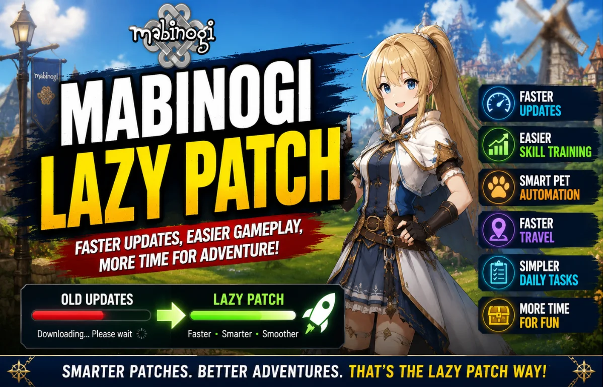 Mabinogi Lazy Patch