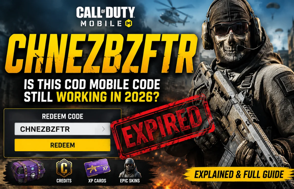 Chnezbzftr: Is This COD Mobile Code Still Working?