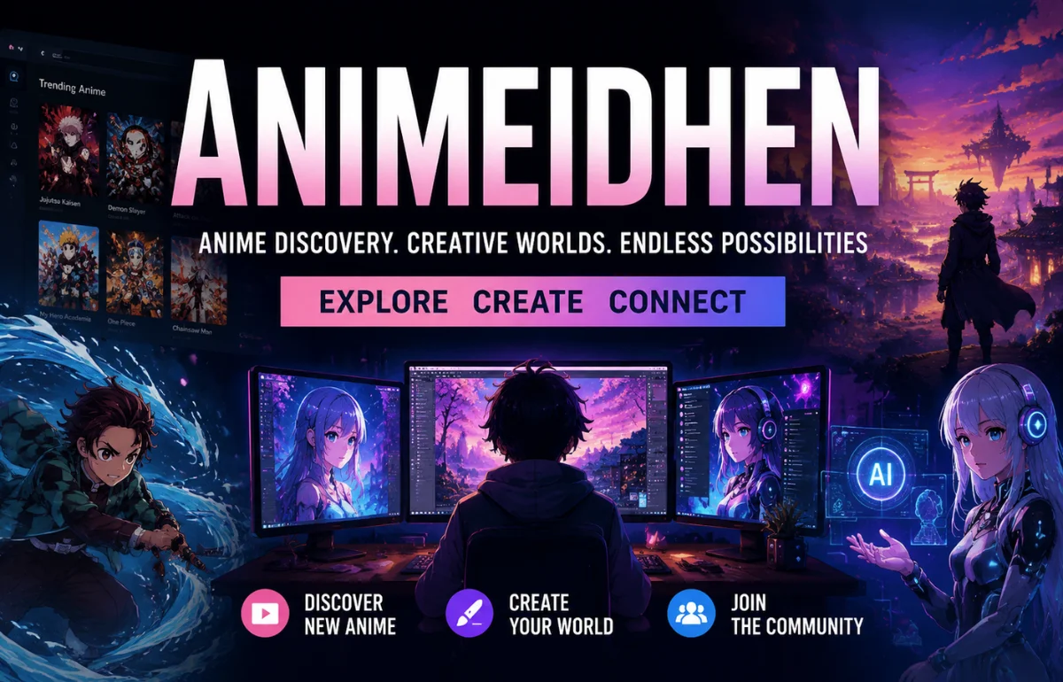 Animeidhen anime platform banner