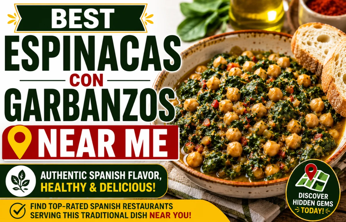 Best Espinacas Con Garbanzos Near Me