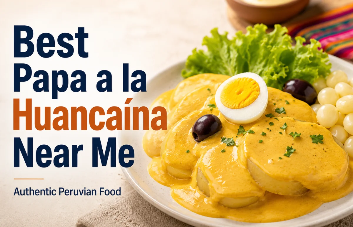 Best Papa a la Huancaína Near Me