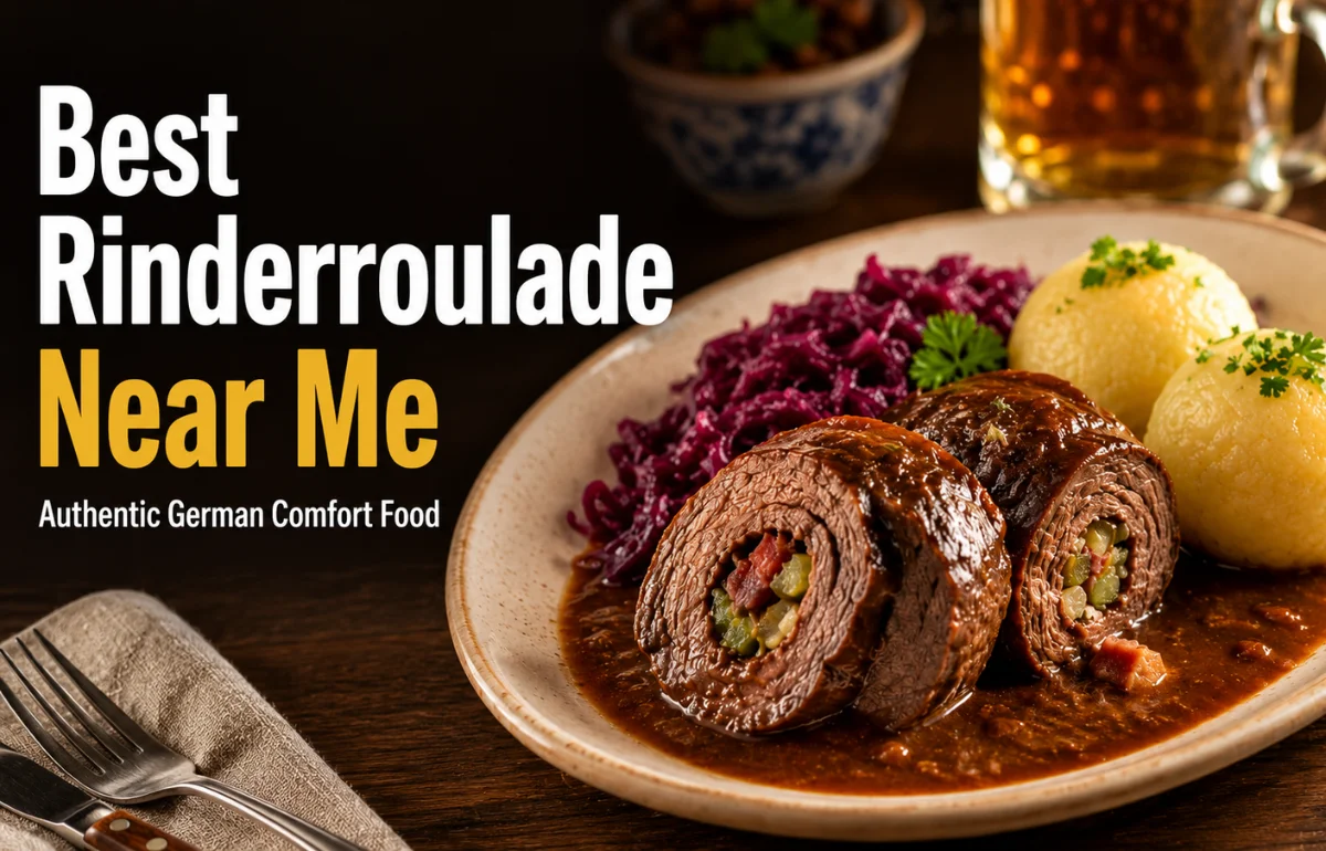 Best Rinderroulade Near Me German beef roulade with gravy
