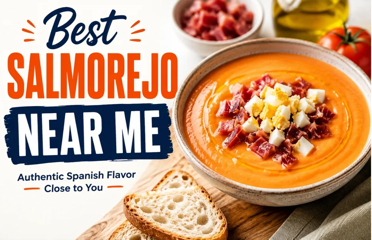 Best Salmorejo Near Me authentic Spanish soup