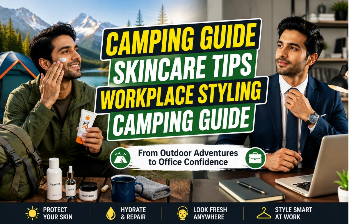 Camping Guide Skincare Tips Workplace Styling Camping Guide
