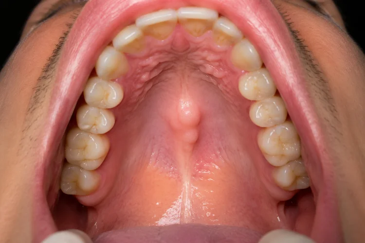 Hard Bump on Roof of Mouth