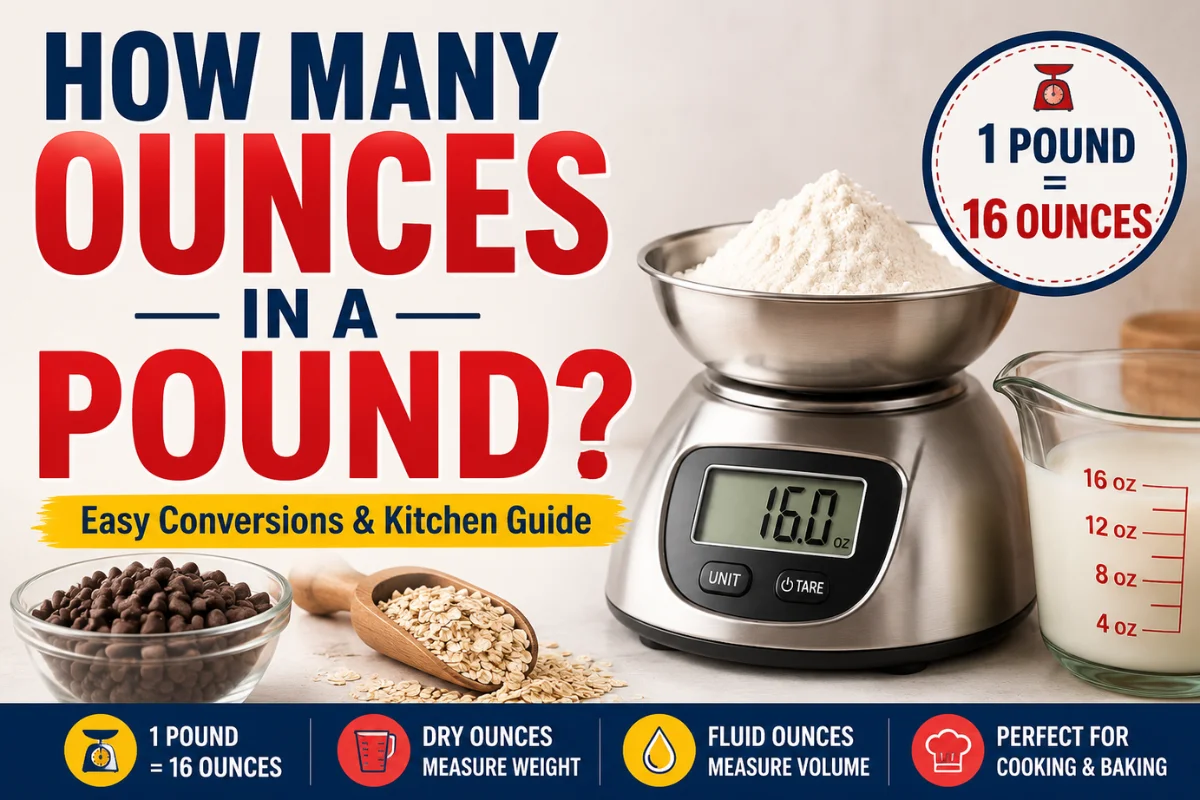How Many Ounces in a Pound?