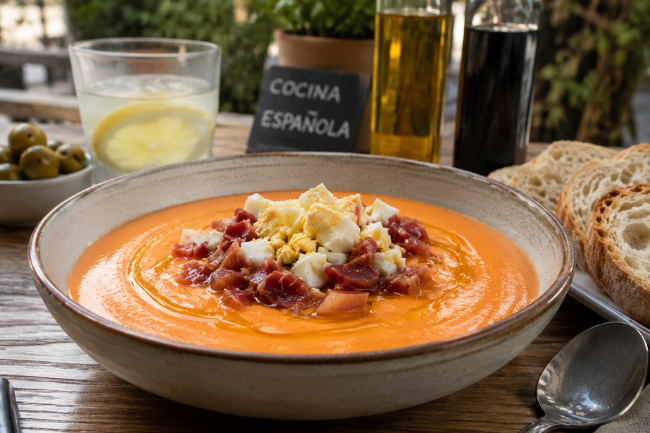 Best Salmorejo Near Me at a Spanish restaurant