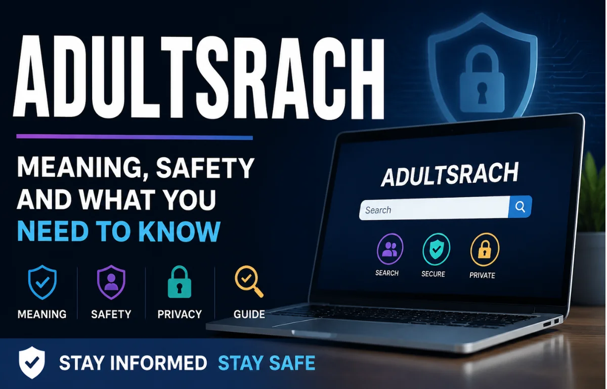 Adultsrach meaning and safety guide on laptop screen