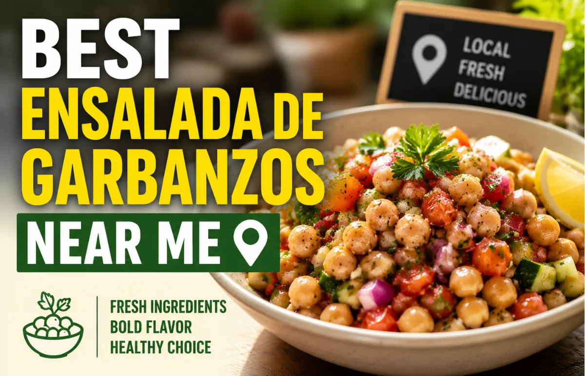 Best Ensalada de Garbanzos Near Me chickpea salad bowl
