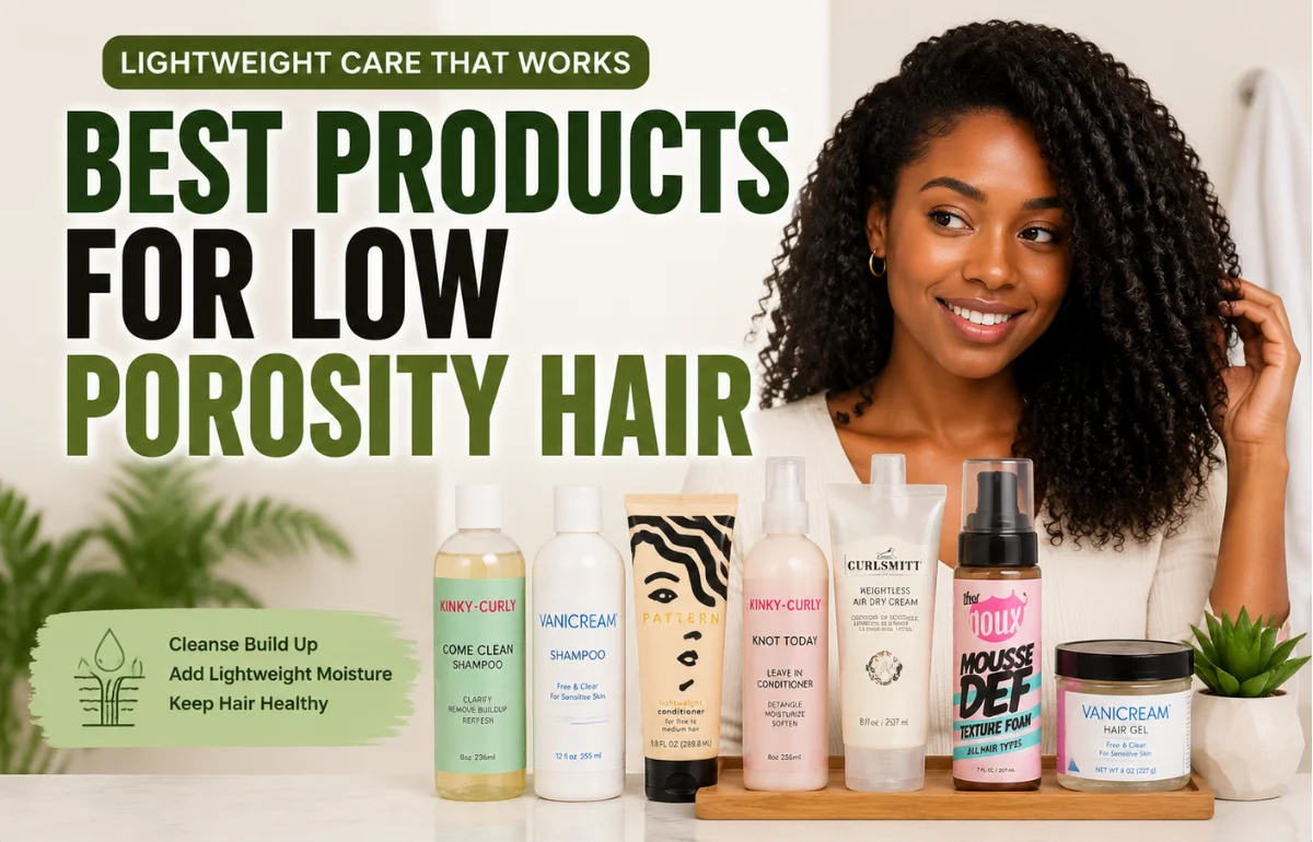 Best Products for Low Porosity Hair products guide