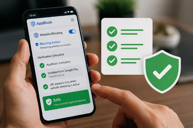 content://cz.mobilesoft.appblock.fileprovider/cache/blank.html safe explanation checklist appblock