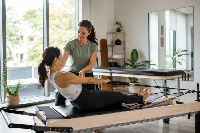 Reformer Pilates Auckland routine