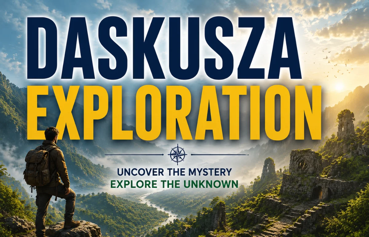 Daskusza Exploration mystery landscape banner