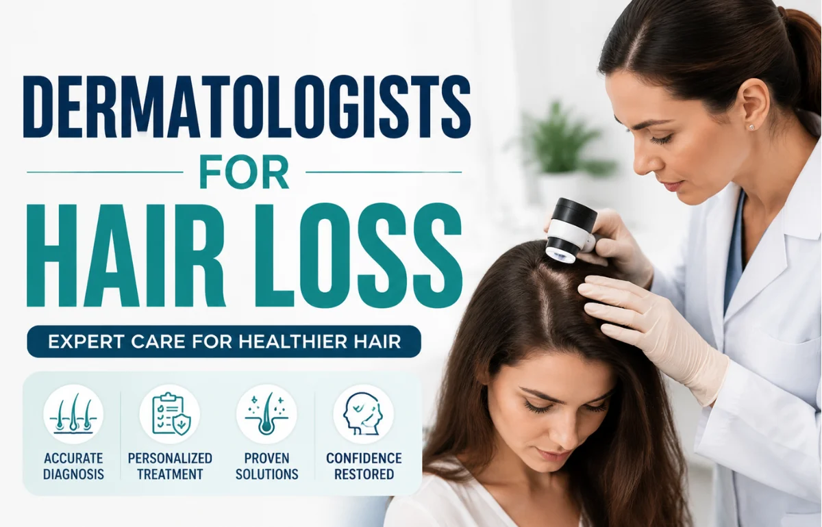Dermatologists for Hair Loss scalp examination and treatment