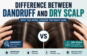 Difference Between Dandruff and Dry Scalp: Expert Guide Difference Between Dandruff and Dry Scalp comparison image