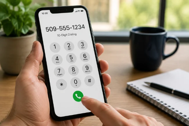 509 Area Code 10 Digit Dialing Guide