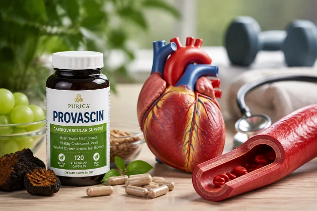 Provascin heart health supplement