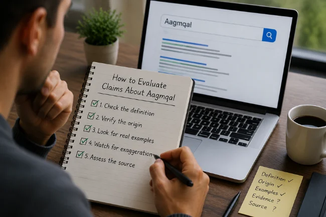 Aagmqal claim evaluation checklist