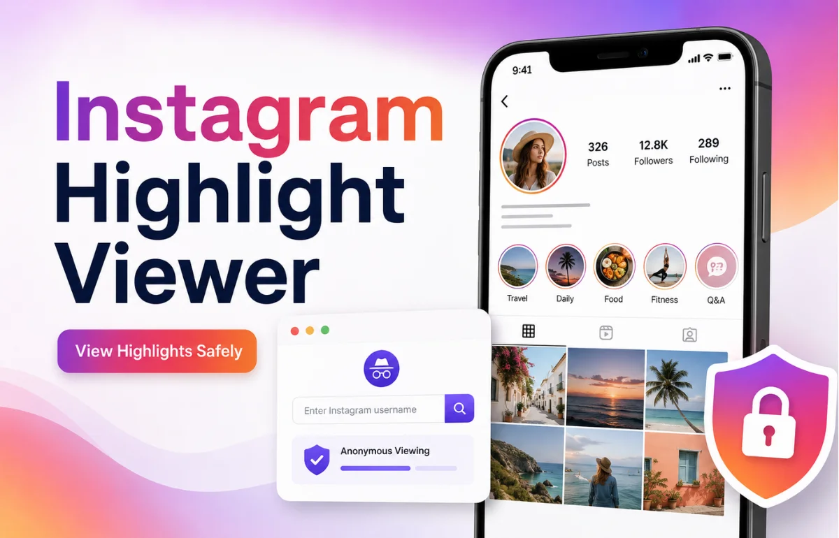 Instagram Highlight Viewer tool image