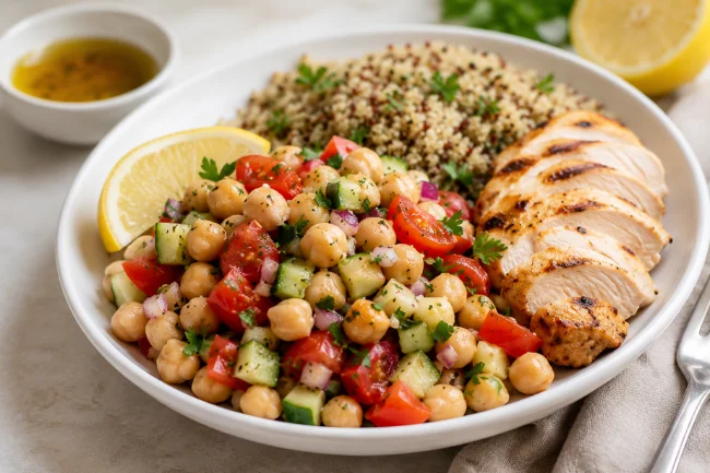 Best ensalada de garbanzos near me healthy chickpea salad