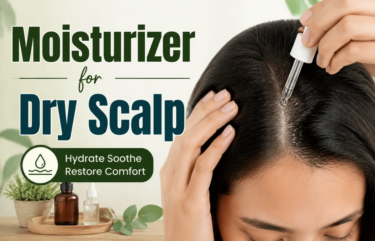 Moisturizer for Dry Scalp application guide image