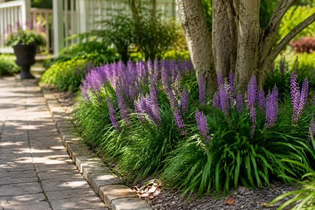 Lyposingrass garden Liriope border plants