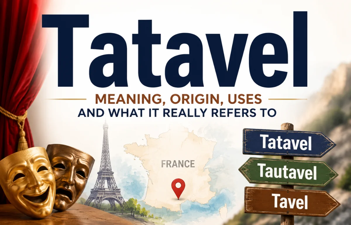 Tatavel meaning and origin explained with French theatre reference