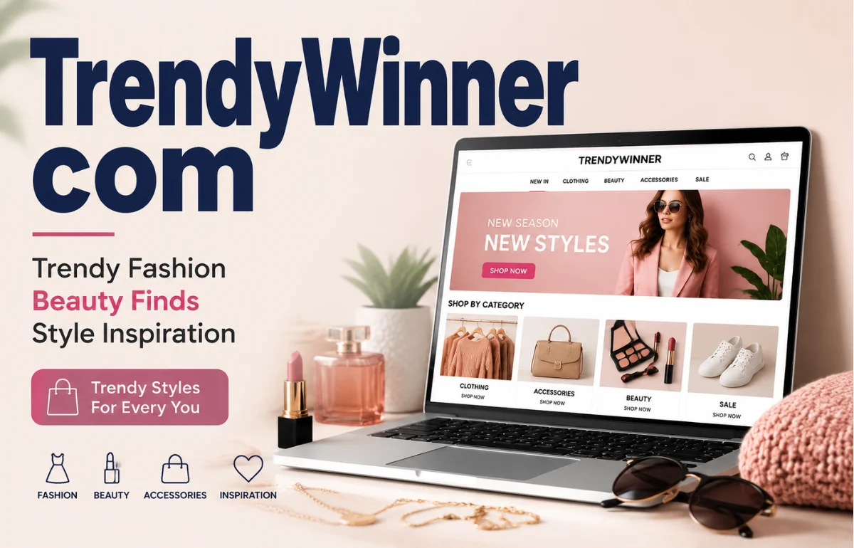 TrendyWinner com online fashion shopping banner