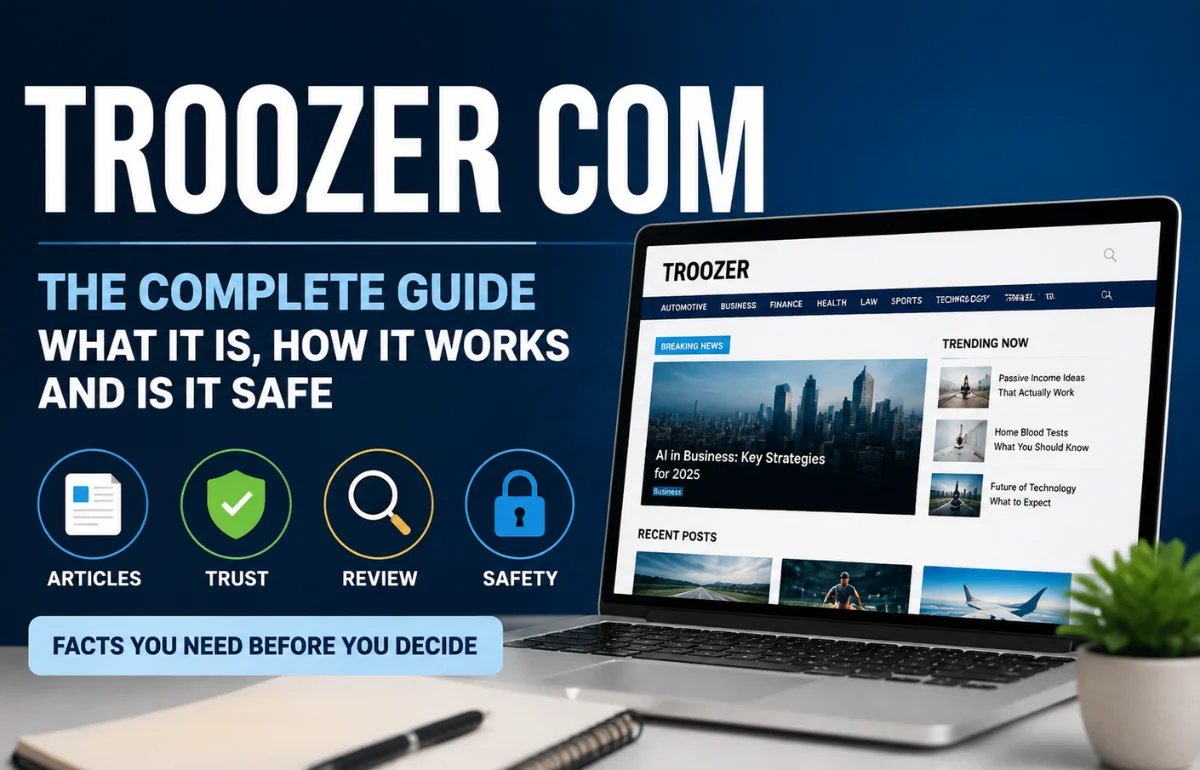 Troozer com complete guide and website review image