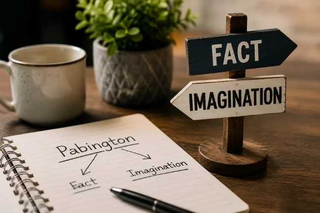 Pabington fact vs imagination concept