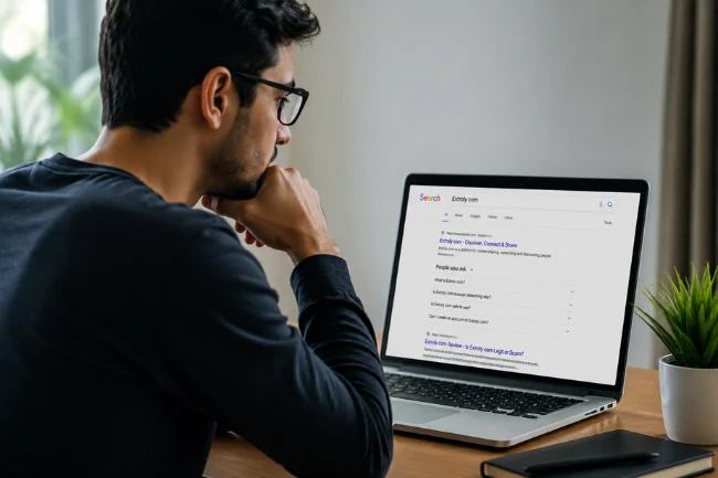 Extroly com search intent analysis user researching platform