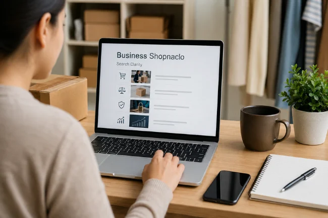 Business Shopnaclo search clarity