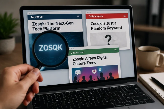 Zosqk search confusion