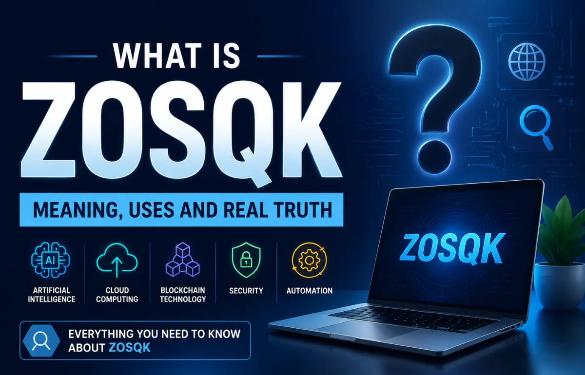 Zosqk tech banner illustration
